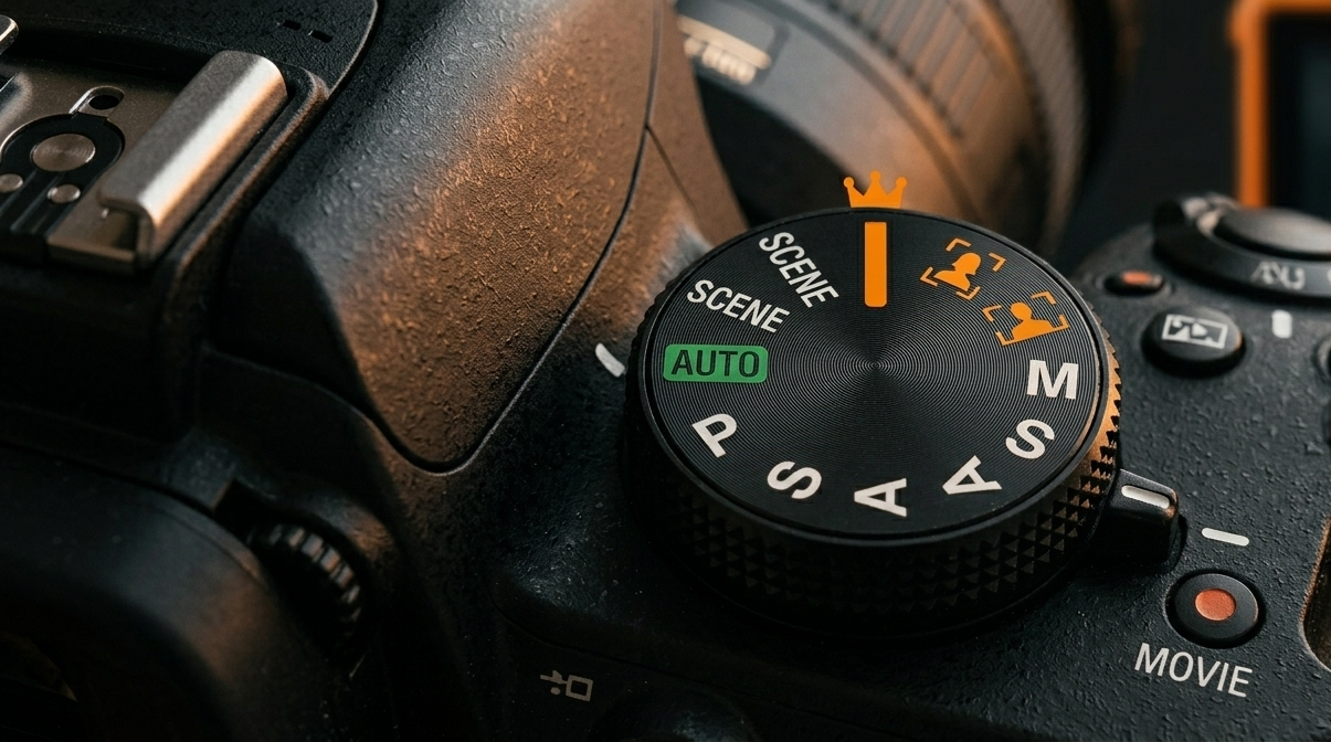 Mode Dial Kamera