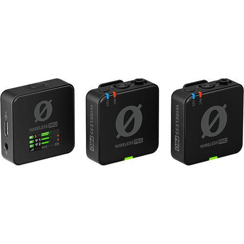 RODE Wireless PRO 2-Person Clip-On Wireless Microphone