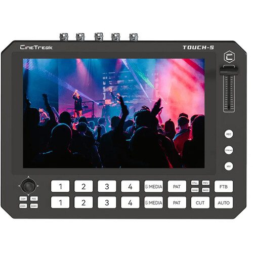 CineTreak Video Switcher Touch-S 4-Ch HDMI/SDI UHD 4K with 10 Inch Touchscreen Display