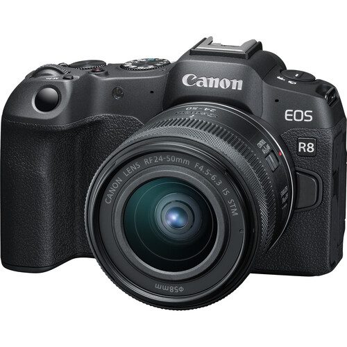 Canon Mirrorless EOS R8 Kit RF 24-50mm f/4.5-6.3 IS STM
