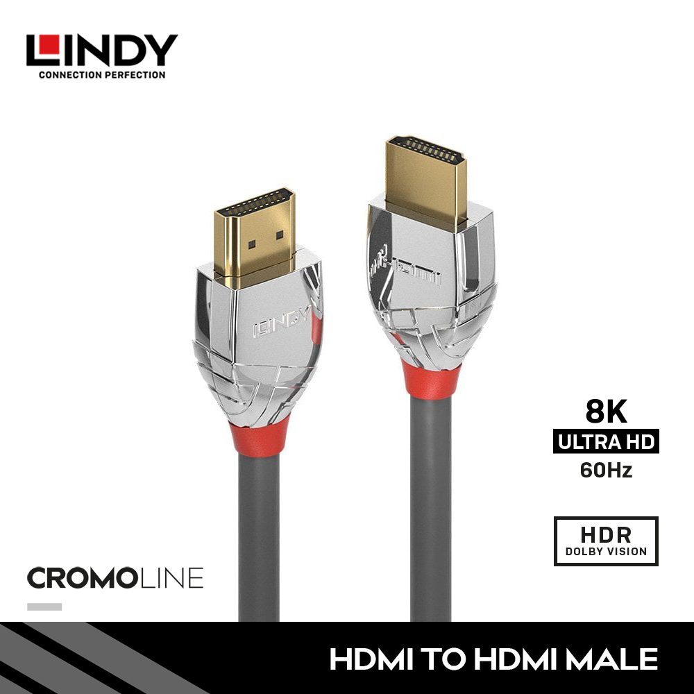 Lindy Kabel HDMI 2.0 High Speed Cromo - 37870/37871/37872/37873/37874/37875