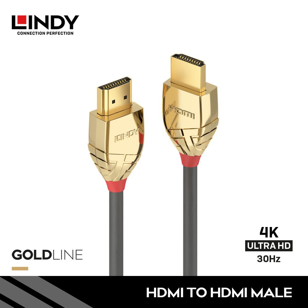 Lindy Kabel HDMI 1.4 Standard Gold - 37867/37868