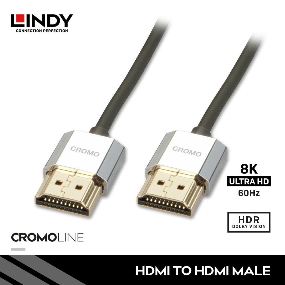 Lindy Kabel HDMI 2.0 Slim Cromo - 41670/41671/41672/41675