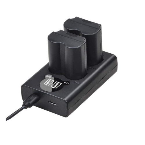 Casell Baterai Pack NP-W235 With USB Dual Charger