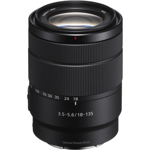 Sony E 18-135mm f/3.5-5.6 OSS Lensa Kamera