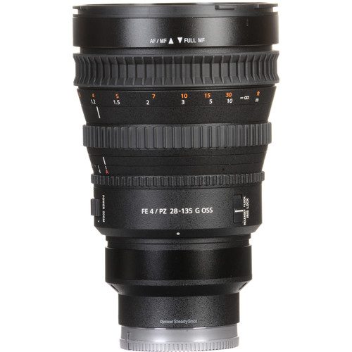 Sony FE PZ 28-135mm f/4 G OSS Full-Frame Lensa Kamera