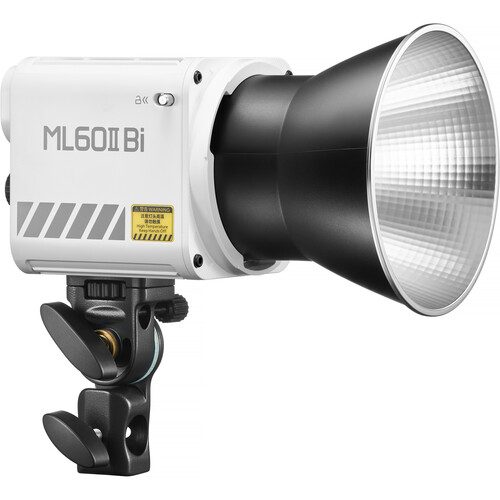 Godox ML60IIBi KIT 2 Bi-Color LED Monolight (AK-B02 Battery V Mount Handgrip Kit)