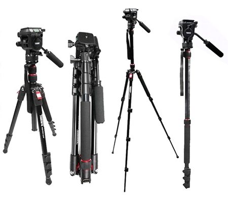 Takara Rover 66V Fluid Head Video Tripod Monopod