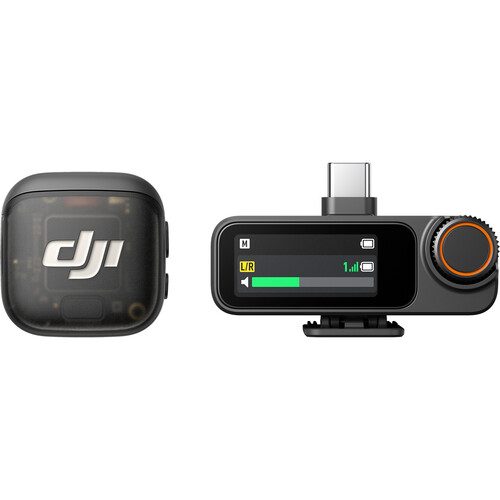 DJI Mic 3 (1 TX + 1 RX) Wireless Microphone
