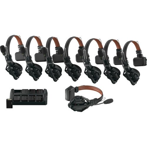 Hollyland Solidcom C1 Pro-8S Full-Duplex ENC Wireless Intercom with 8 Headsets