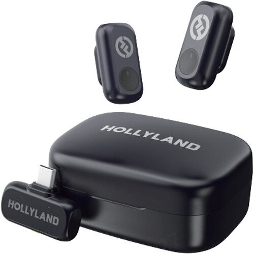 Hollyland LARK A1 Duo 2-Person Wireless Microphone with USB-C