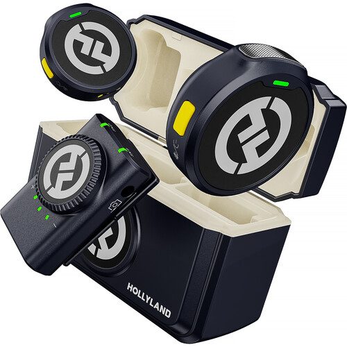 Hollyland LARK M2 DUO 2-Person Wireless Camera-Mount Microphone