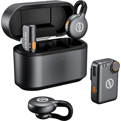 Hollyland LARK M2S Mini Combo 2-Person Wireless Microphone for Cameras and Mobile Devices (Type C)
