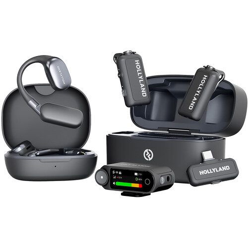 Hollyland LARK MAX 2 Ultimate Combo Wireless Microphone for Cameras and Mobile Devices (Tipe C)