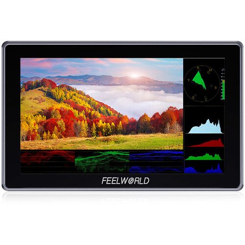 FeelWorld H5 5.5 Inch 12G-SDI/HDMI 2.0 Touchscreen Onboard Monitor