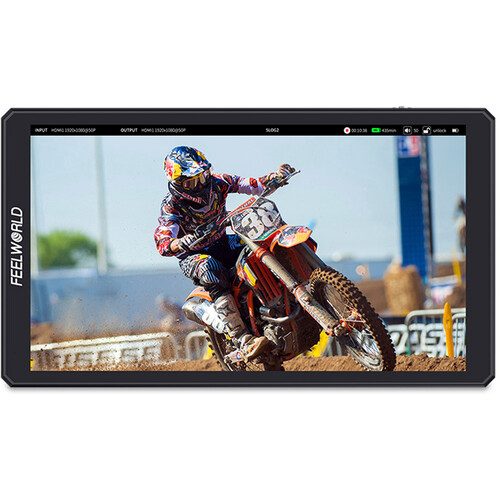 FeelWorld CUT6S 6 Inch 4K 3G-SDI/HDMI Touchscreen Recorder/Monitor