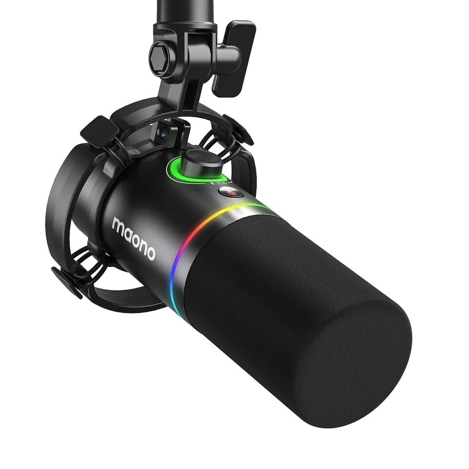 Maono AU-PD200X RGB Dynamic Microphone USB / XLR