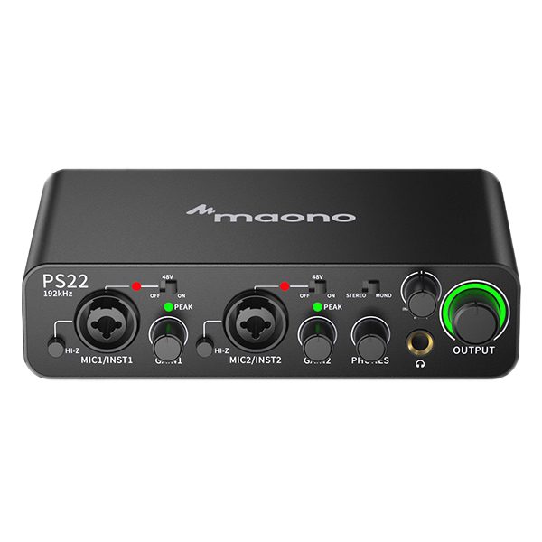 Maono AU-PS22 Audio Interface USB Mixer Sound