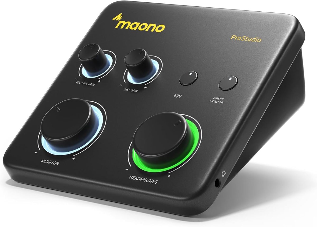 Maono AU-PS22 Lite USB Audio Interface with XLR Input