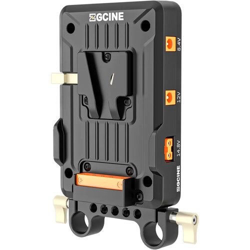 ZGCINE VM-VP1 KIT1 V-Mount Battery Plate with 15mm LWS Mount