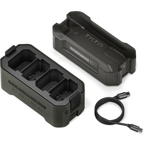 Tilta Portable Charging Station for NP-FZ100 Batteries (Green) TBC-FZ100-GN