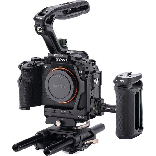 Tilta Full Camera Cage Pro Kit for Select Sony Cameras (Black) - TA-T100-C-B For Sony a7 V, a7 IV & a7R V Cameras