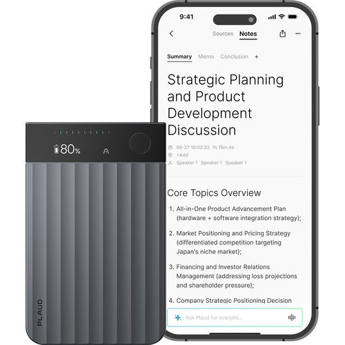 Plaud Note Pro AI Voice Recording