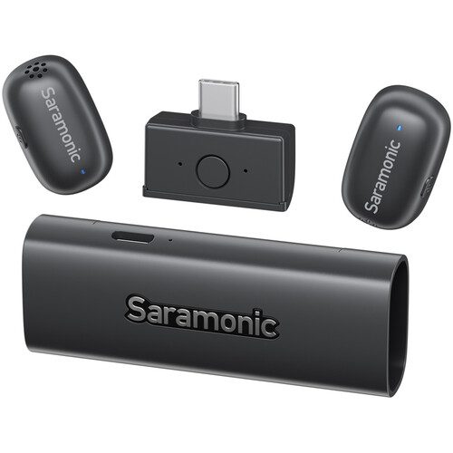 Saramonic AIR SE-01 2-Person Ultra Mini Wireless Microphone System USB-C