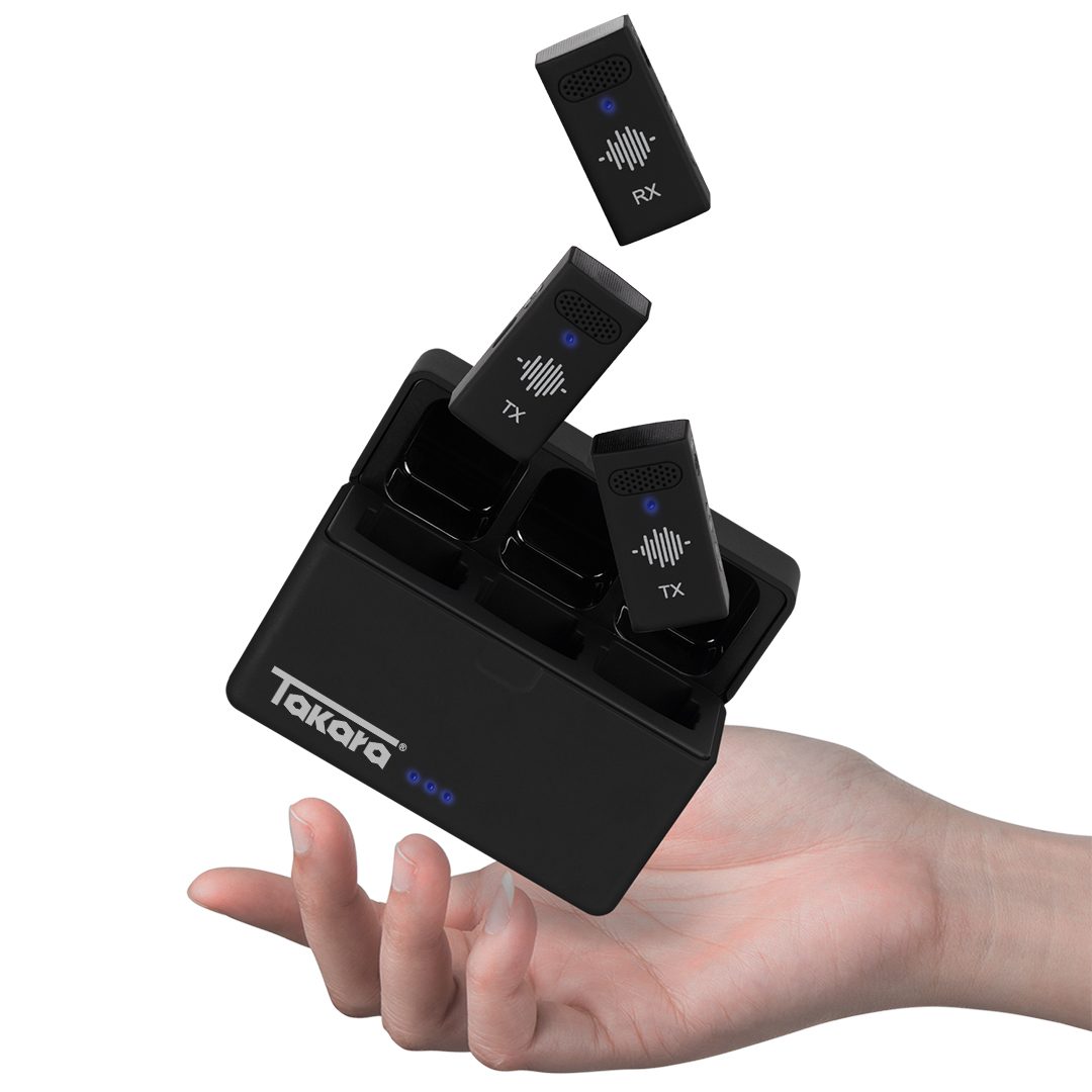 Takara INTRO X3 Wireless Microphone with Charging Case