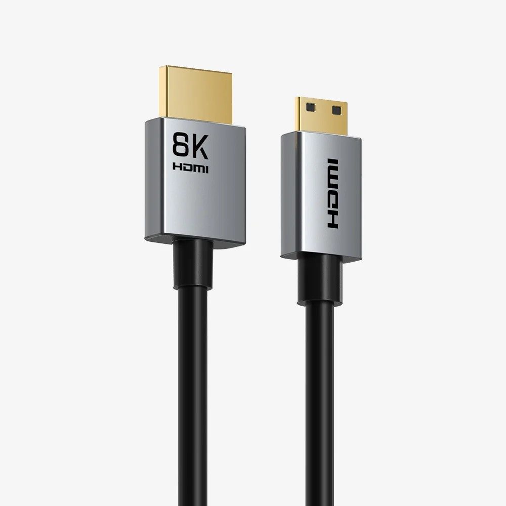 Cabletime Kabel Mini HDMI Male to HDMI Male 8K60Hz