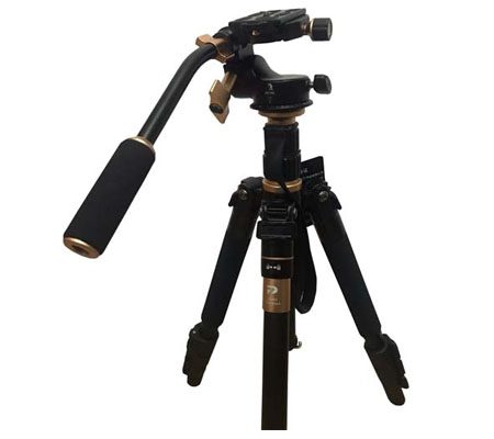 Beike Q555V Fluid Head Video Tripod