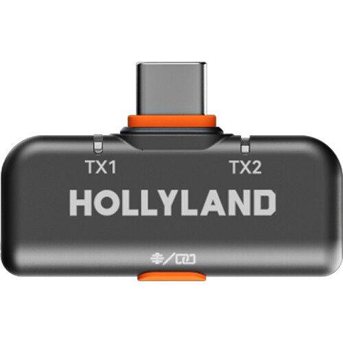 Hollyland LARK M2S Wireless Receiver with USB-C Connector for Mobile Devices