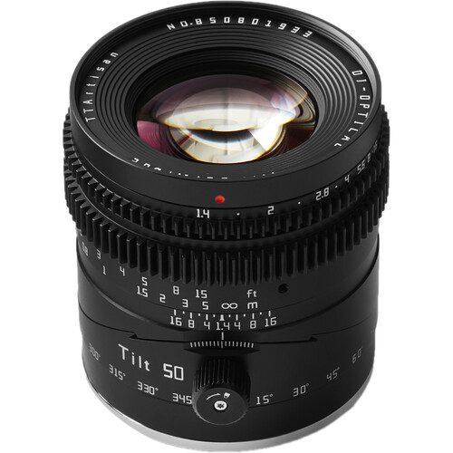 TTArtisan Tilt 50mm f/1.4 Lensa Kamera Mirrorless Full Frame